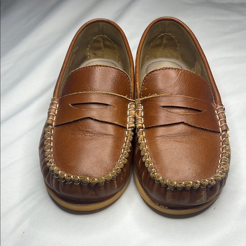 Elephantito  Brown Leather Loafers